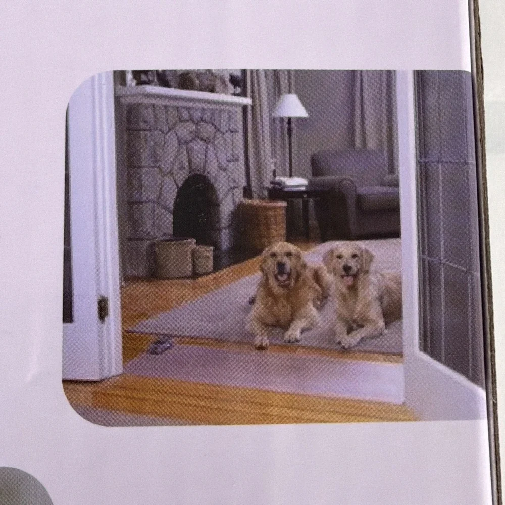 Indoor dog‎ and cat training mat. Clear. Battery operated.